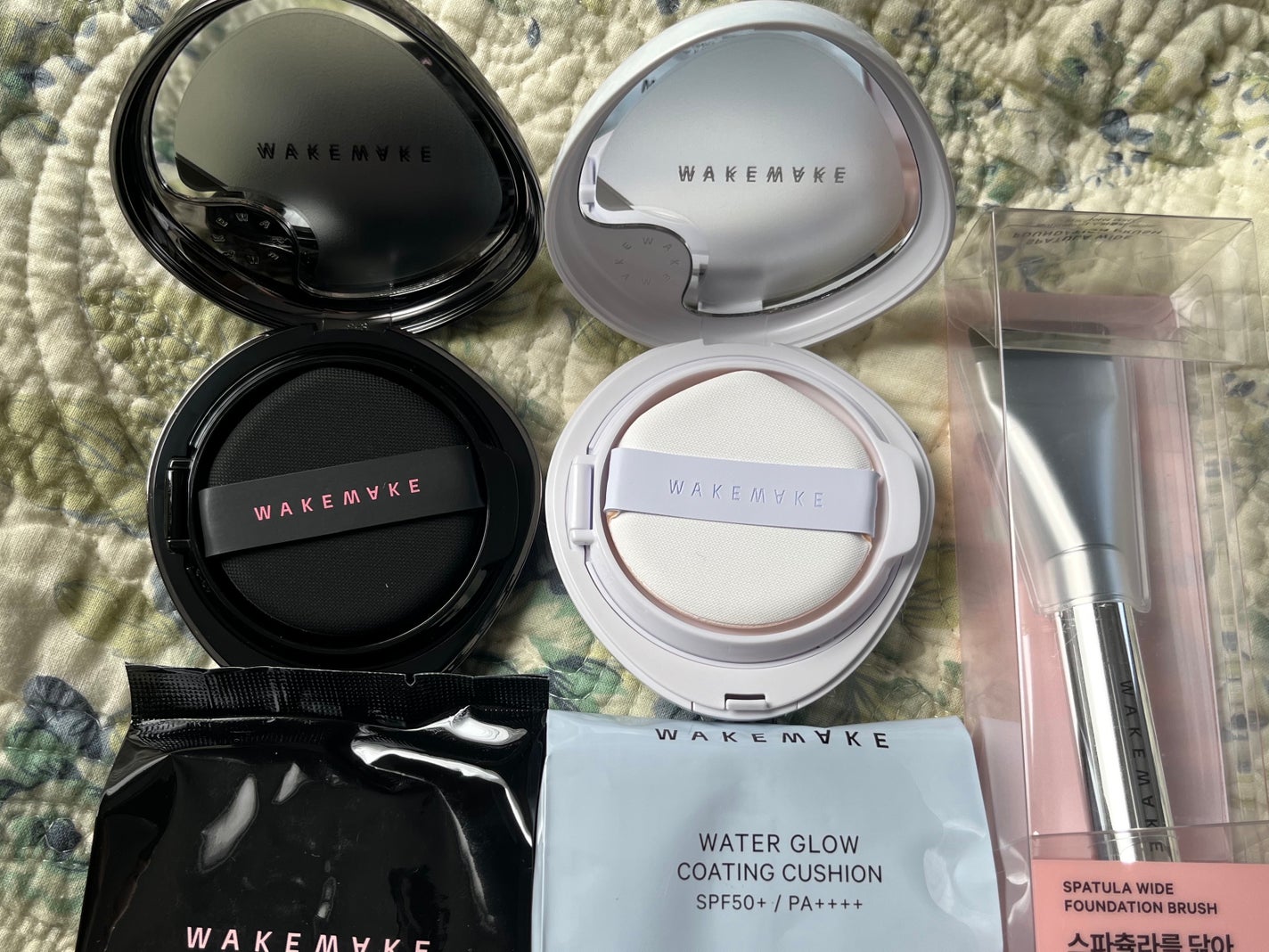 ウォーターベルベットカバークッション/wakemake/クッションファンデーションを使ったクチコミ(2枚目)