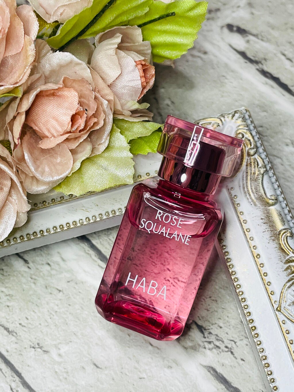 ローズスクワラン/HABA/フェイスオイルを使ったクチコミ(1枚目)