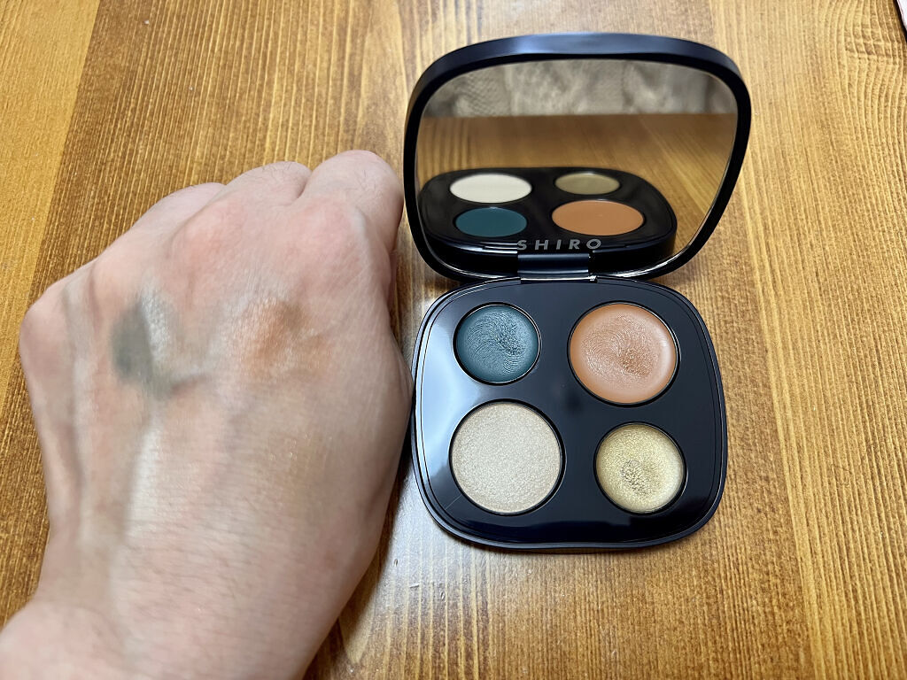 ジンジャーアイシャドウパレット/SHIRO/アイシャドウパレットを使ったクチコミ（3枚目）