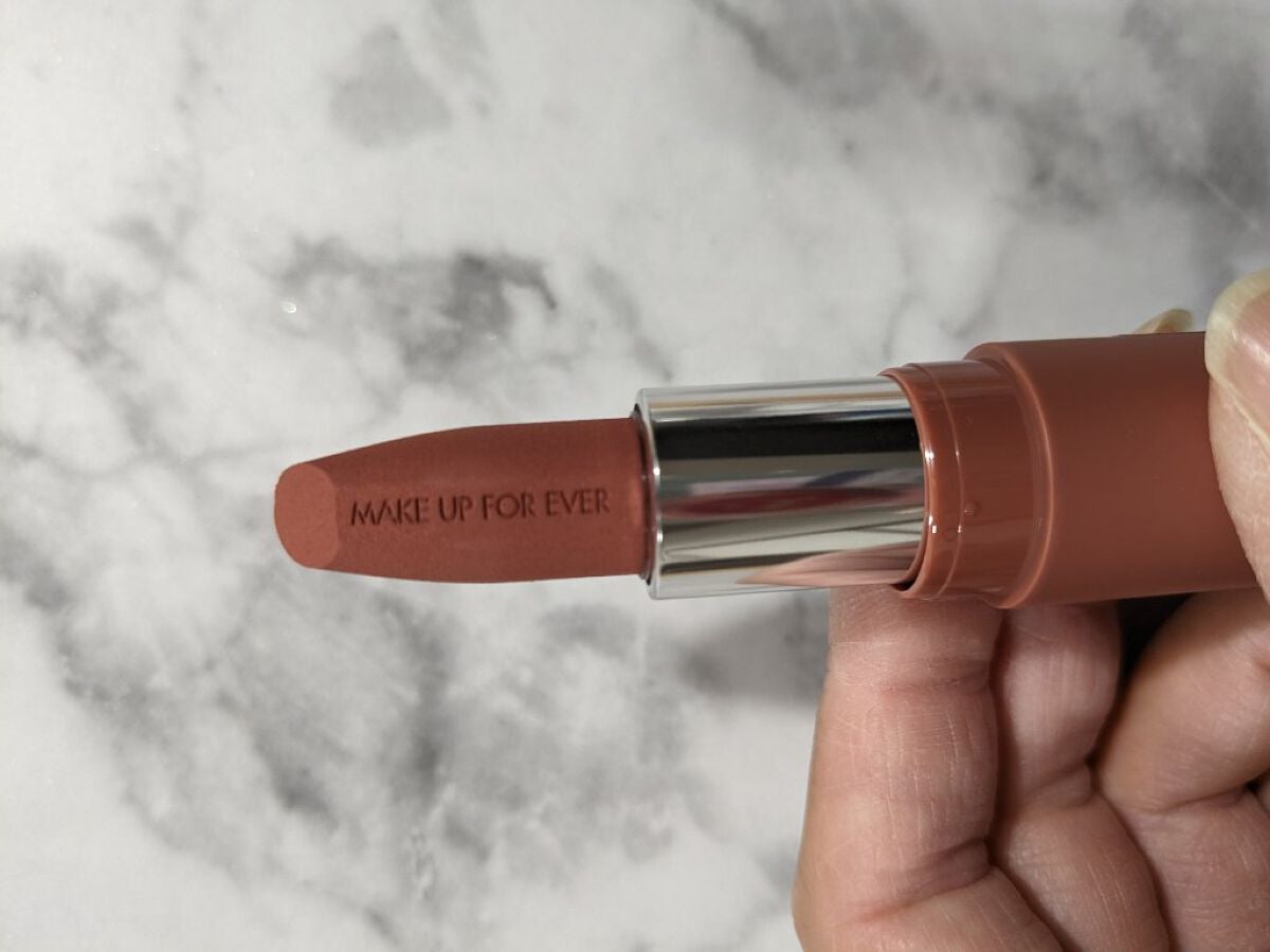 ルージュアーティスト ベルベットヌード/MAKE UP FOR EVER/口紅を使ったクチコミ(6枚目)