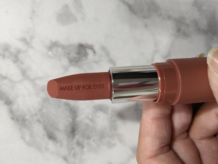 ルージュアーティスト ベルベットヌード/MAKE UP FOR EVER/口紅を使ったクチコミ(6枚目)