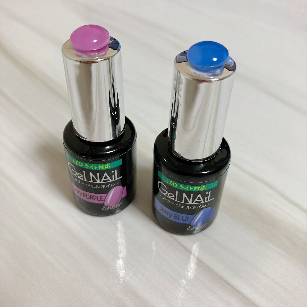 ジェルネイル(ライト対応)/セリア/ジェルネイルを使ったクチコミ(2枚目)
