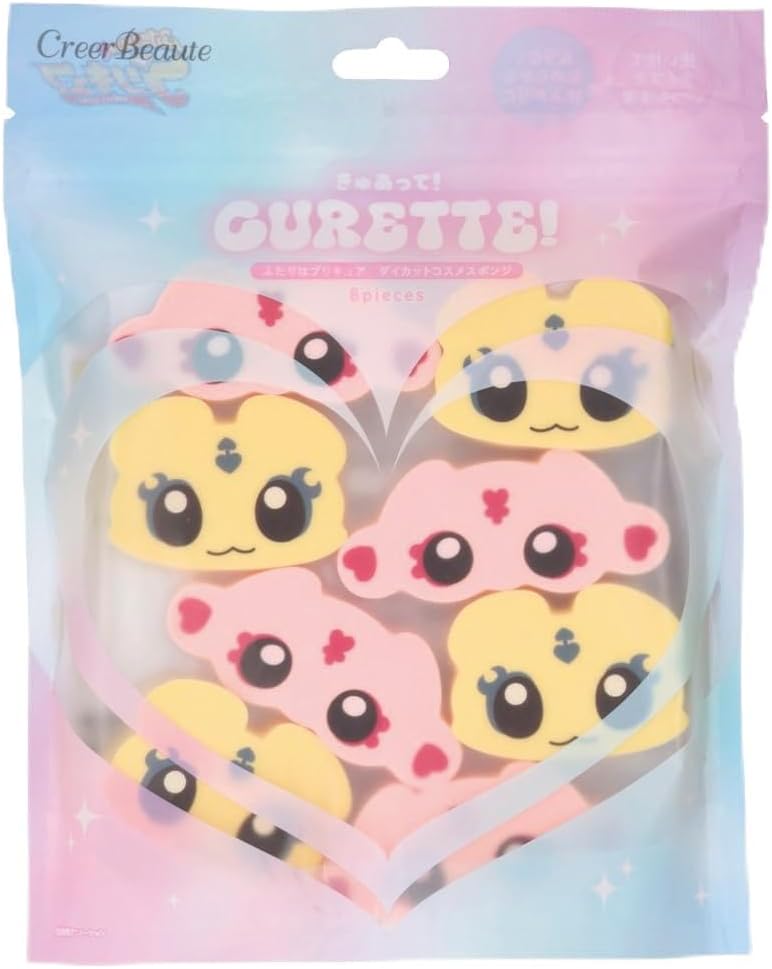ふたりはプリキュア ダイカットコスメスポンジ  / CURETTE！