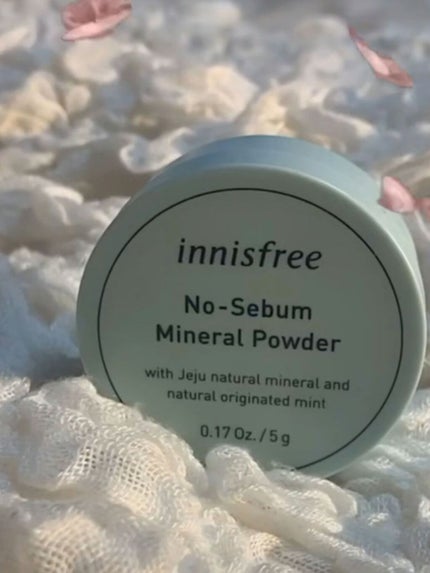 ノーセバム ミネラルパウダー N/innisfree/ルースパウダーを使ったクチコミ(1枚目)
