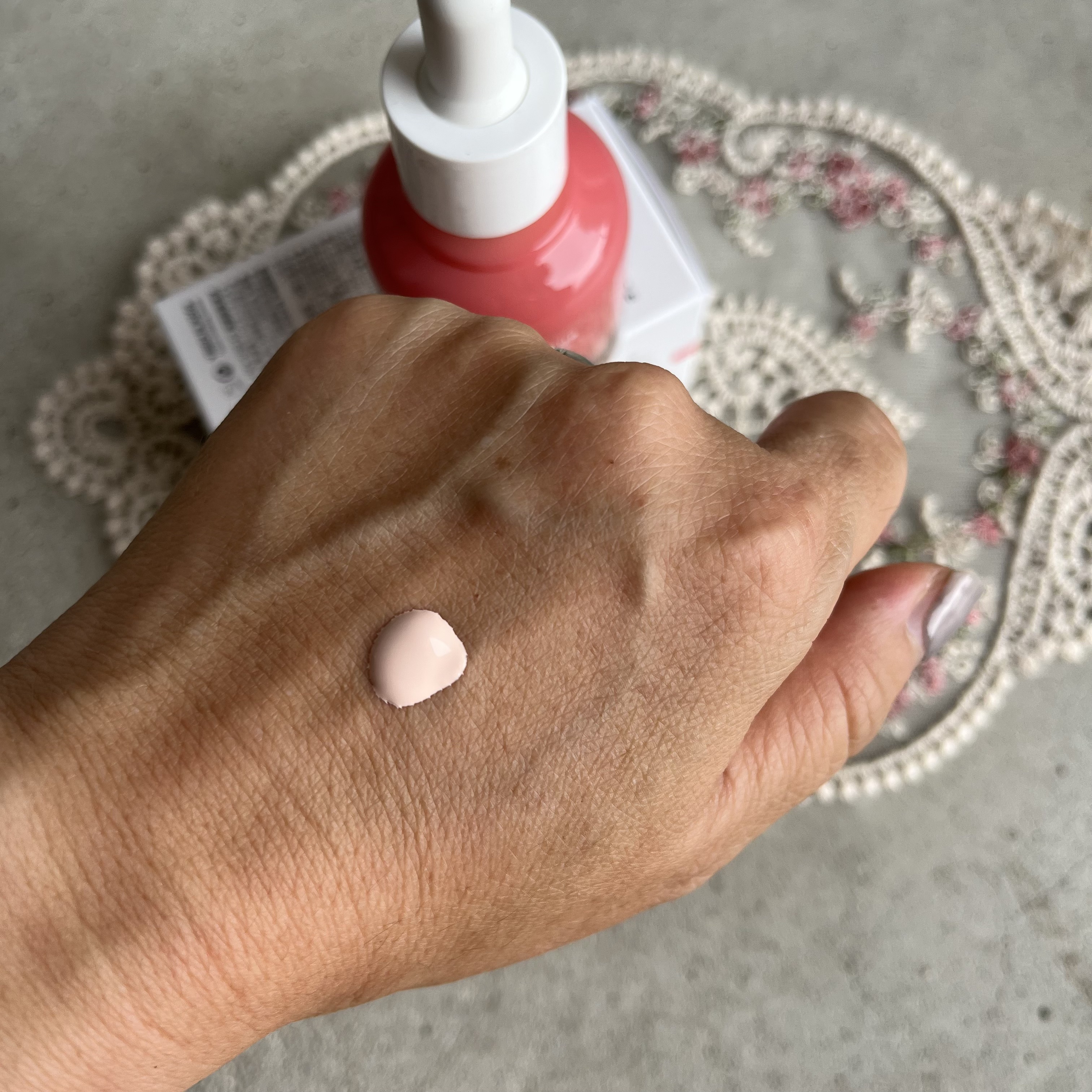 ピルソ グラシアエアフィットトーンアップサンアンプル SPF50 PA+++/feelxo/化粧下地を使ったクチコミ（2枚目）