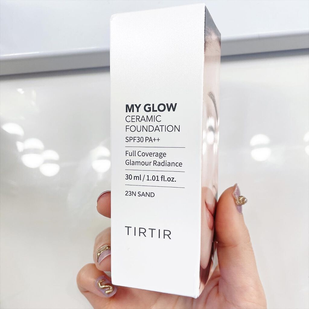 マイグロウセラミックファンデーション/TIRTIR(ティルティル)/リキッドファンデーションを使ったクチコミ（2枚目）