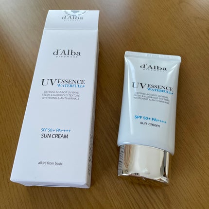 ダルバ ウォータフル エッセンス サンクリーム/ダルバ/日焼け止めクリームを使ったクチコミ(1枚目)