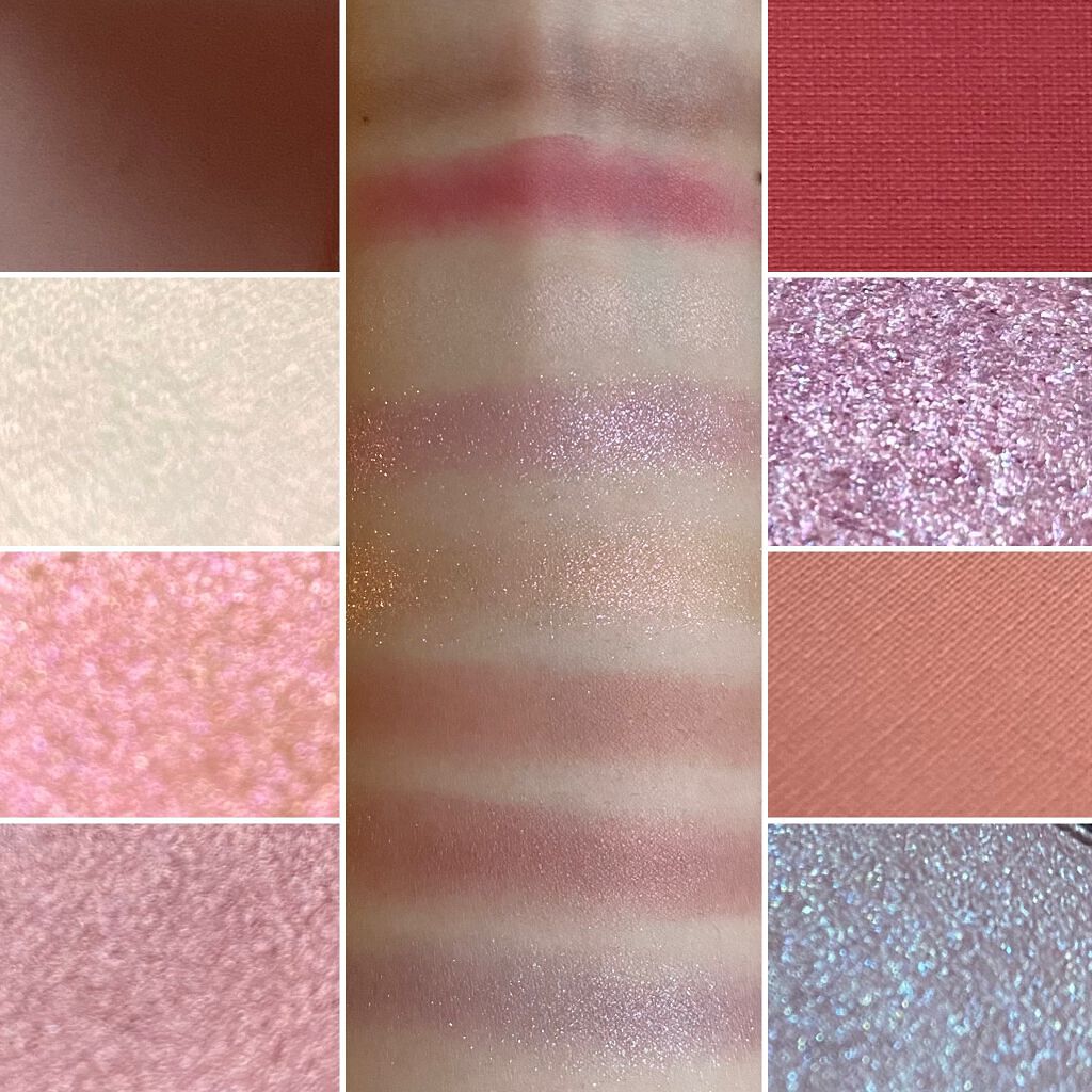 コンパクトアディクション “エターナル イン ピンク”/ADDICTION/アイシャドウパレットを使ったクチコミ(5枚目)