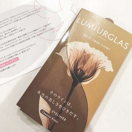 スキルレスライナー/LUMIURGLAS/リキッドアイライナーを使ったクチコミ(1枚目)