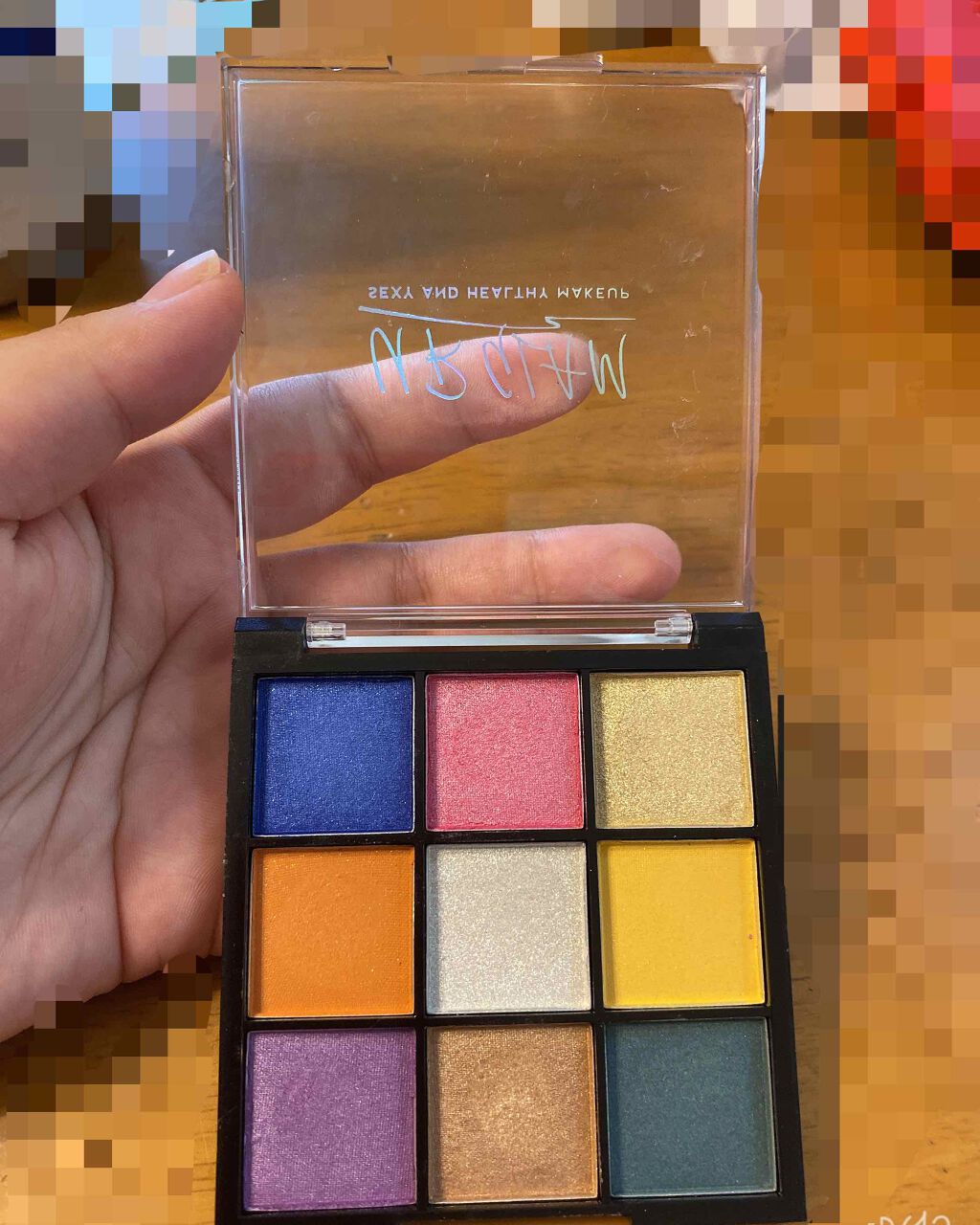 UR GLAM BLOOMING EYE COLOR PALETTE/U R GLAM/アイシャドウパレットを使ったクチコミ(1枚目)