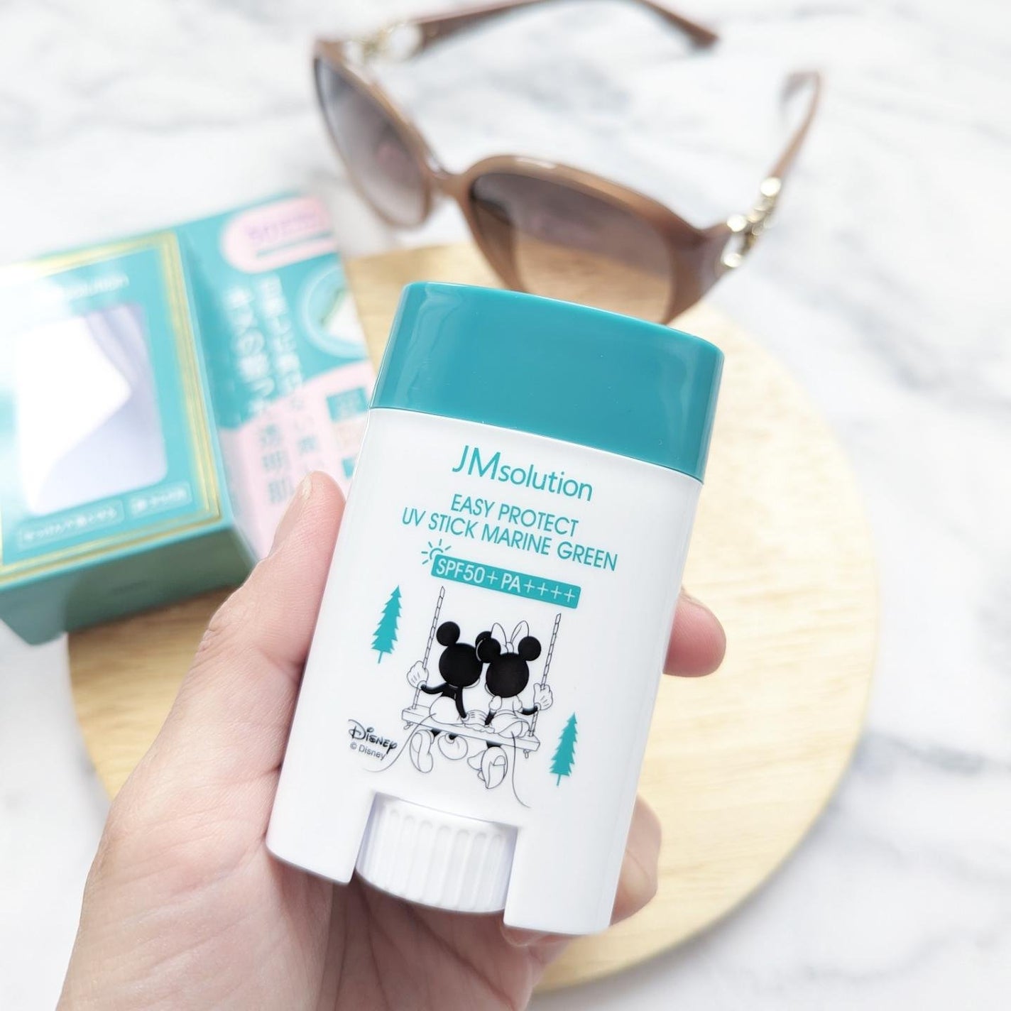イージープロテクトUVスティック マリングリーン/JMsolution/日焼け止めスティックを使ったクチコミ(2枚目)