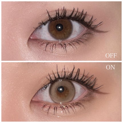 chuuLENS Milk&Tea 1day/chuu LENS/ワンデー(1DAY)カラコンを使ったクチコミ(3枚目)