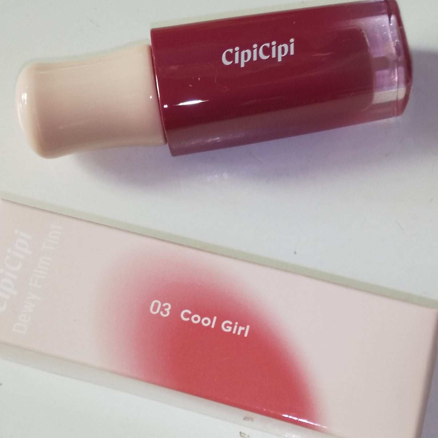 デューイフィルムティント/CipiCipi/リップティントを使ったクチコミ(4枚目)