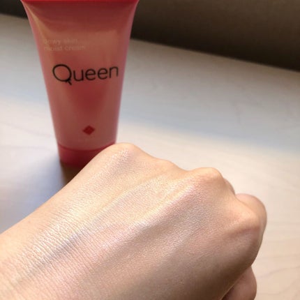 ツヤ肌モイストクリーム/Queen by Bionce/化粧下地を使ったクチコミ(3枚目)