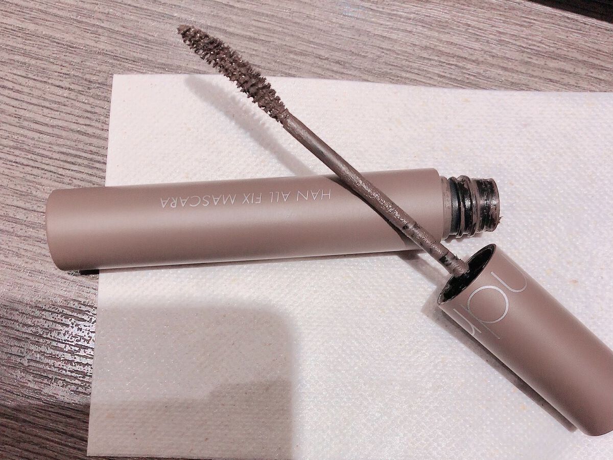 ハンオールフィックスマスカラ/rom&nd/マスカラを使ったクチコミ（1枚目）