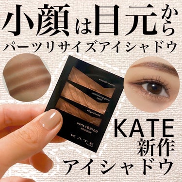 パーツリサイズシャドウ/KATE/アイシャドウパレットを使ったクチコミ（1枚目）