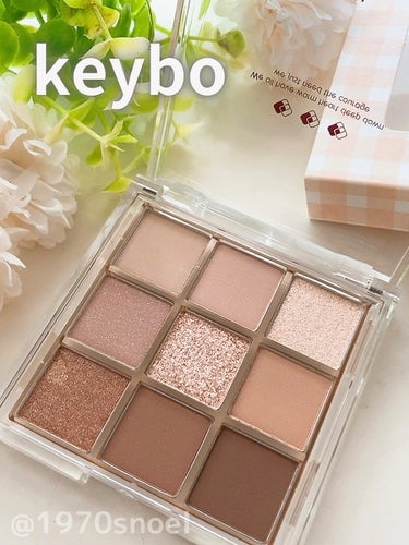 KEYBO FALL IN LOVE SHADOW PALETTE/keybo/アイシャドウパレットを使ったクチコミ（1枚目）