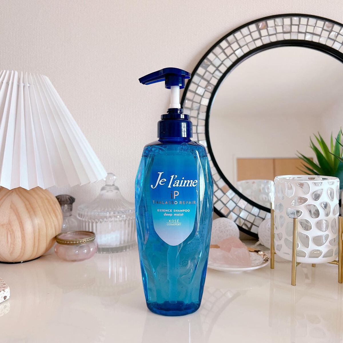 iP タラソリペア 補修美容液シャンプー/補修美容液トリートメント (ディープモイスト)/Je l'aime/市販シャンプーを使ったクチコミ（2枚目）
