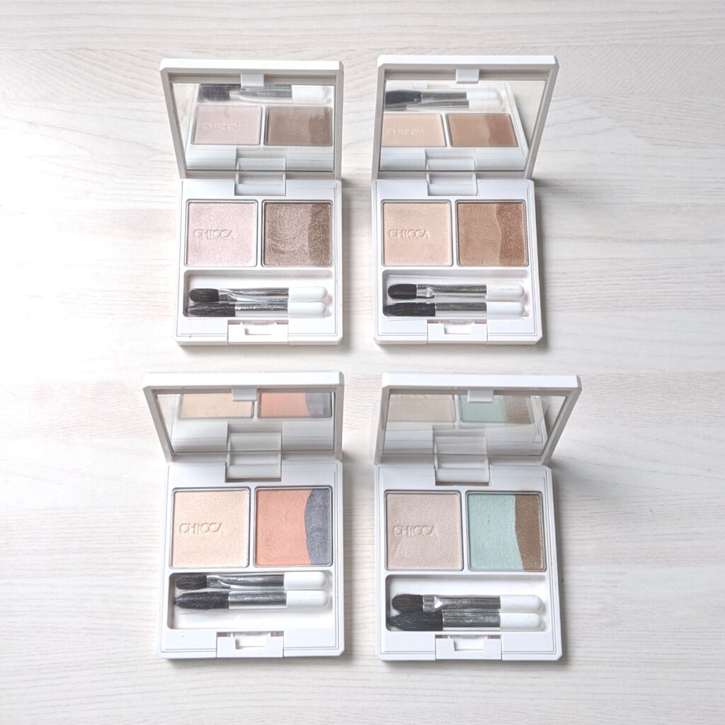 ミスティック パウダーアイシャドウ 06 ネオセピア/CHICCA/アイシャドウパレットを使ったクチコミ（1枚目）