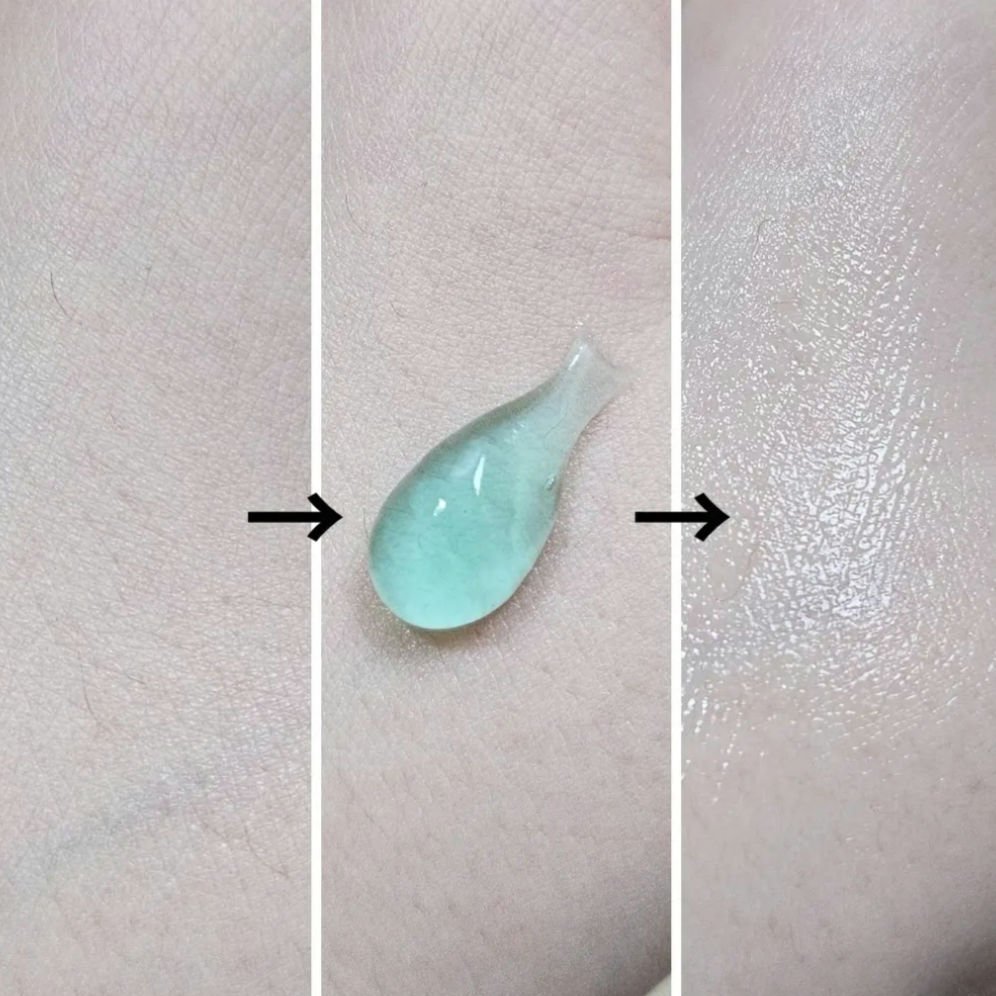 メサブルーリフレッシングブルージェル/MESAblue/フェイスクリームを使ったクチコミ（3枚目）