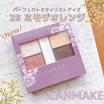 パーフェクトスタイリストアイズ/キャンメイク/アイシャドウパレットを使ったクチコミ(1枚目)