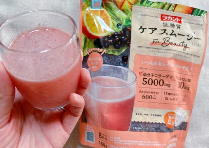 低糖質ケアスムージー/ラカント/美容サプリメントを使ったクチコミ(1枚目)