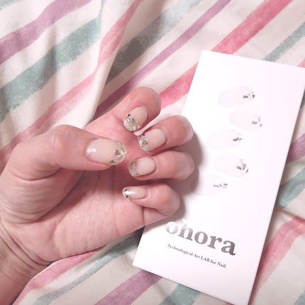 セミキュアジェルネイル(ハンド) ND-038-J N Mirror (love it collection)/ohora/ネイルシールの画像