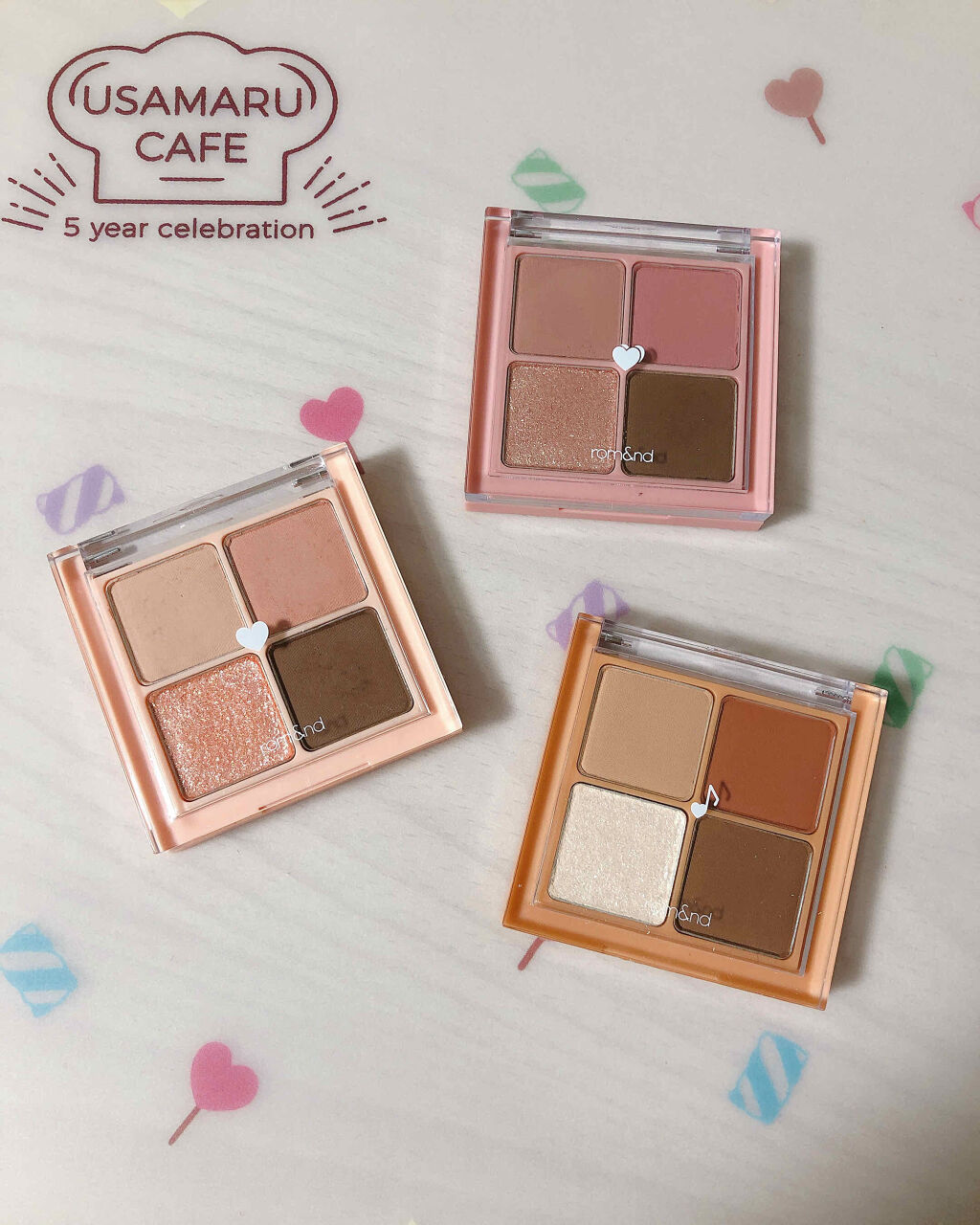 ベターザンアイズ/rom&amp;nd/アイシャドウパレットを使ったクチコミ（1枚目）