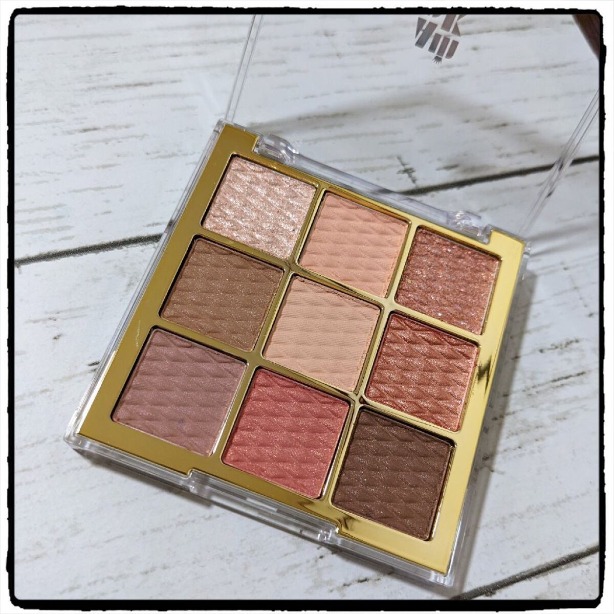 ソフトクレイビームアイシャドウパレット 09 ピンクラベンダー/AMIOK/ジェル・クリームアイシャドウを使ったクチコミ（2枚目）