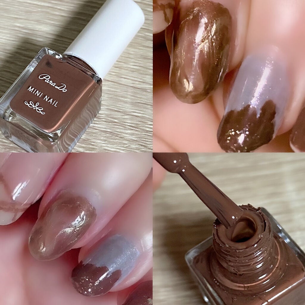 ミニネイル/パラドゥ/マニキュアを使ったクチコミ(4枚目)