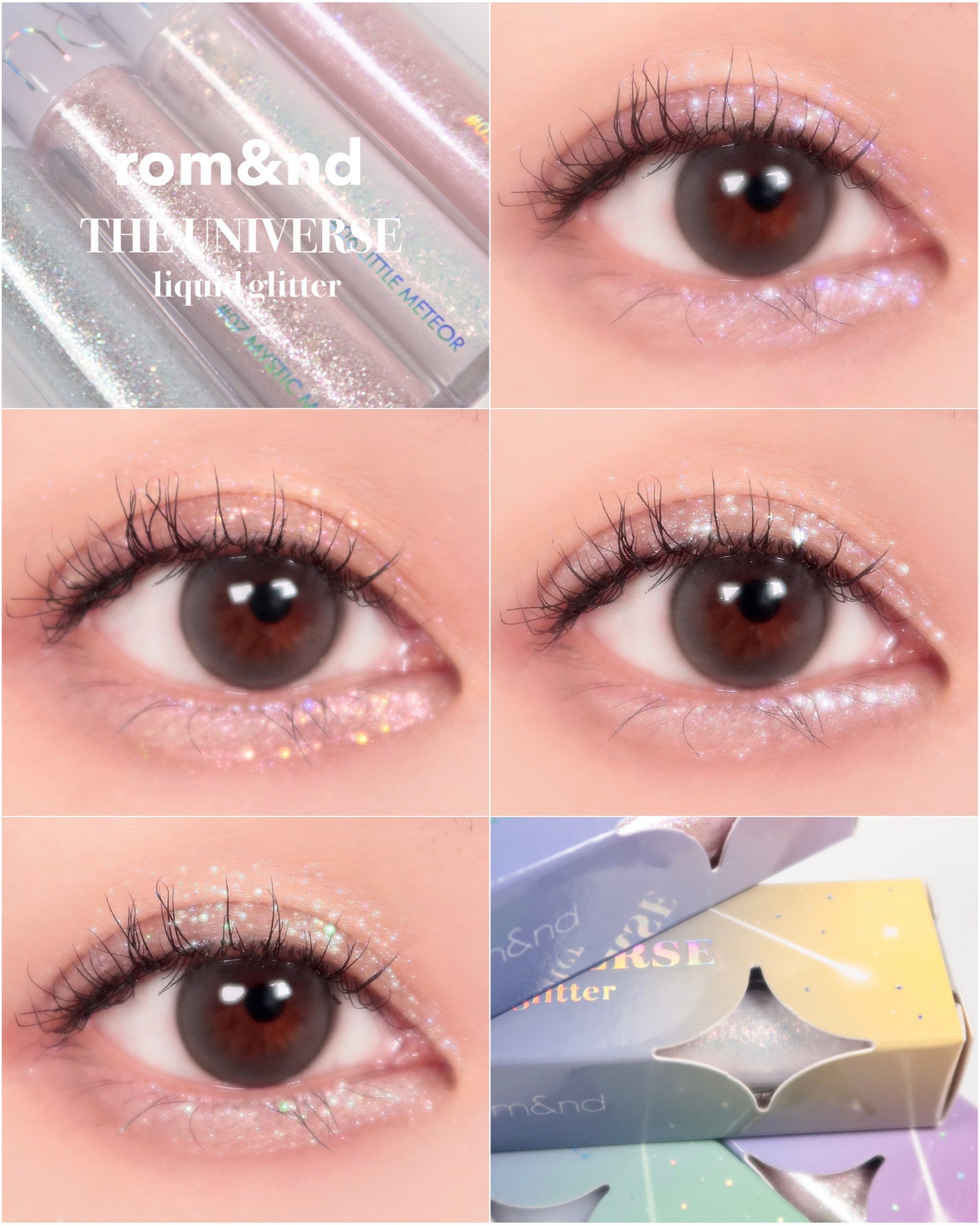 リキッド グリッター シャドウ/rom&nd/グリッターを使ったクチコミ(1枚目)
