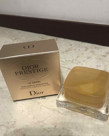 Dior 【旧】プレステージ ル サヴォンのクチコミ「こんばんは^_^買ってしまいました。良い！と聞いてサンプルもらい、使用してすごくしっとり^_^.....」（1枚目）