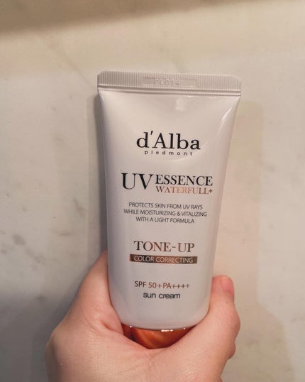 ウォータフルトーンアップサンクリーム/ダルバ/日焼け止めクリームを使ったクチコミ(1枚目)