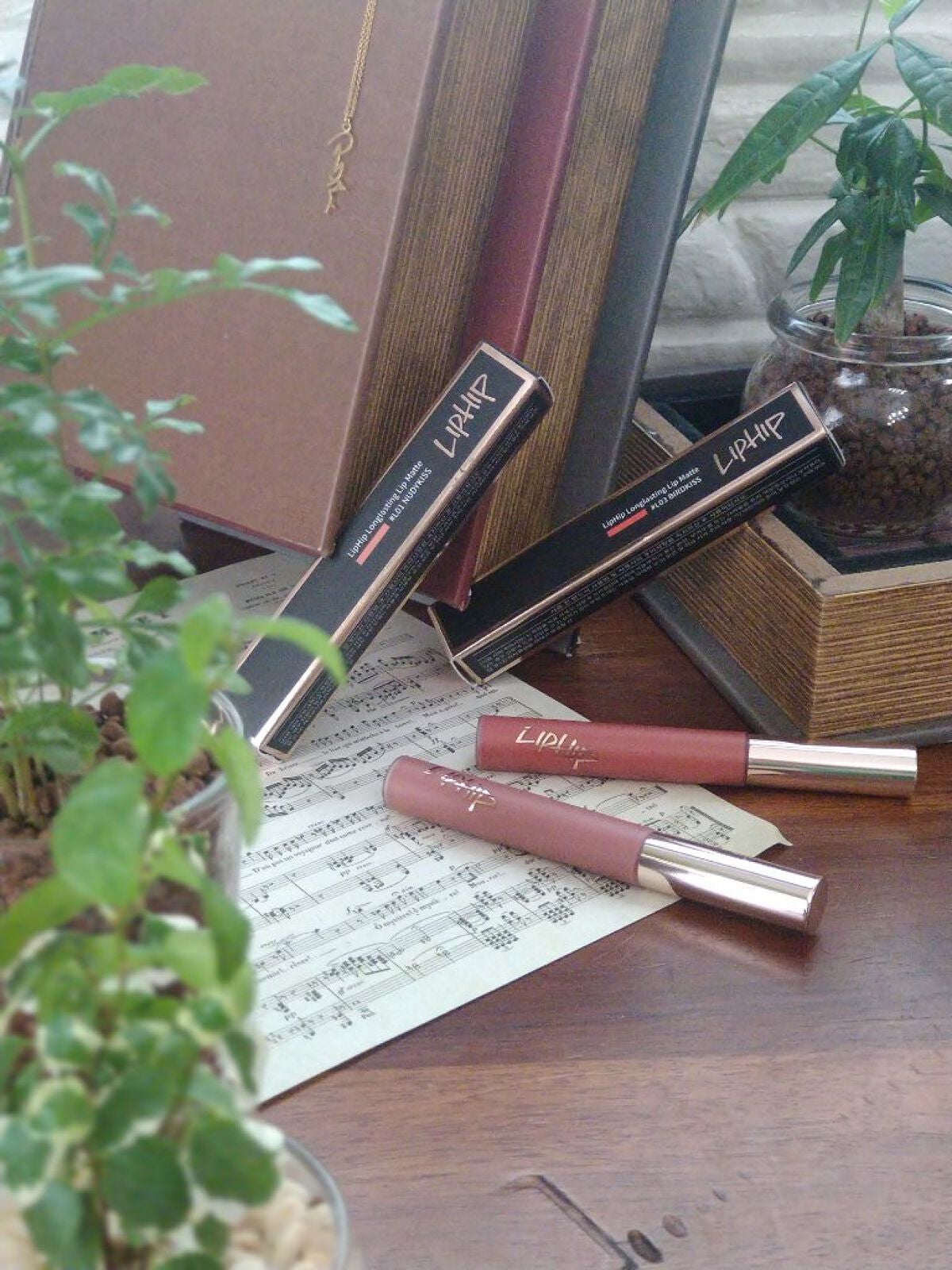 ロングラスティングマットティント/LIPHIP(リップヒップ)/リップティントを使ったクチコミ(1枚目)