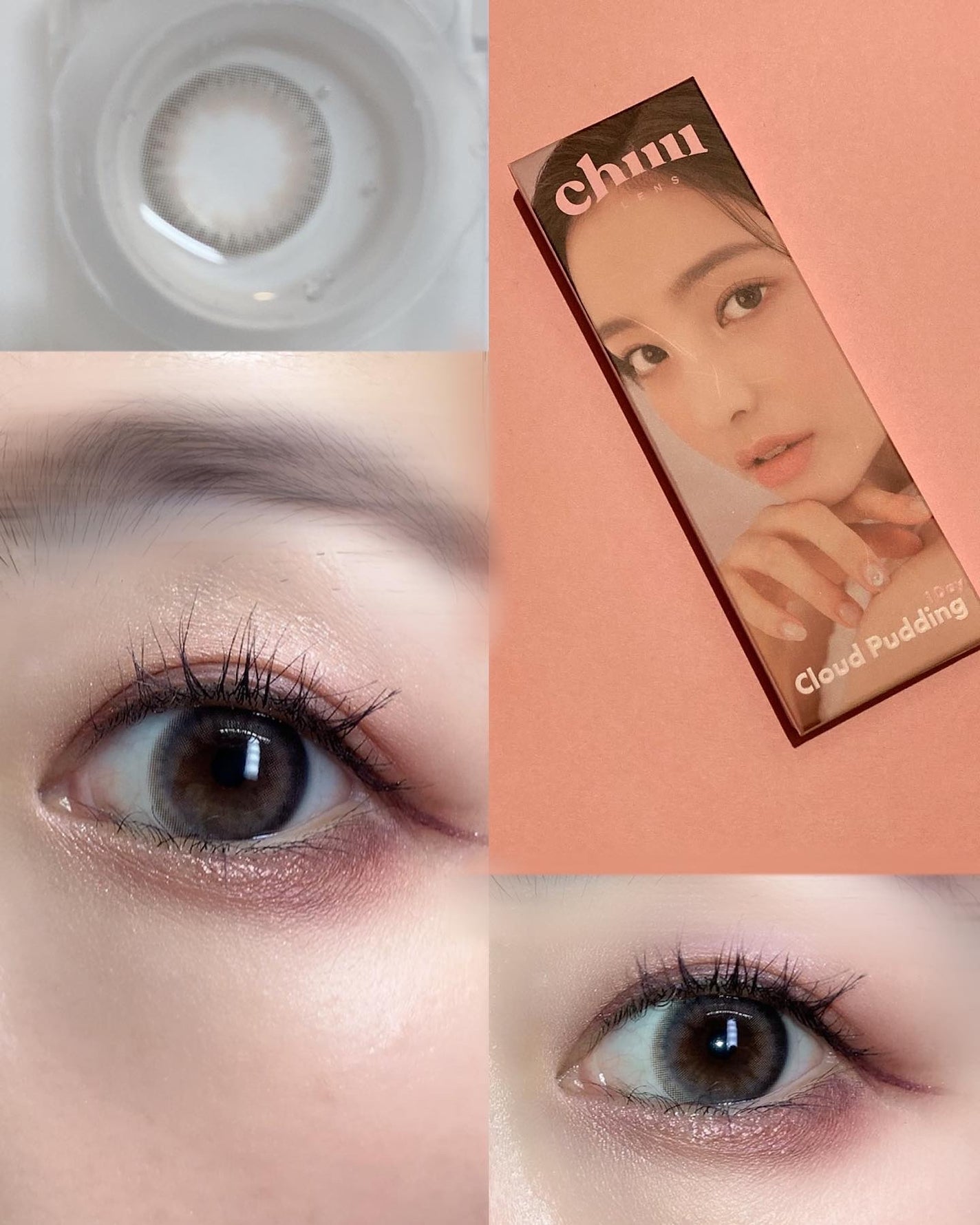 Cloud Pudding /chuu LENS/カラーコンタクトレンズを使ったクチコミ(2枚目)