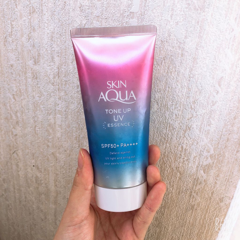 スキンアクア トーンアップUVエッセンス/スキンアクア/日焼け止めクリームを使ったクチコミ(1枚目)