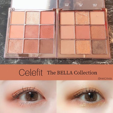 The Bella collection eyeshadow palette/CELEFIT/アイシャドウパレットを使ったクチコミ（1枚目）