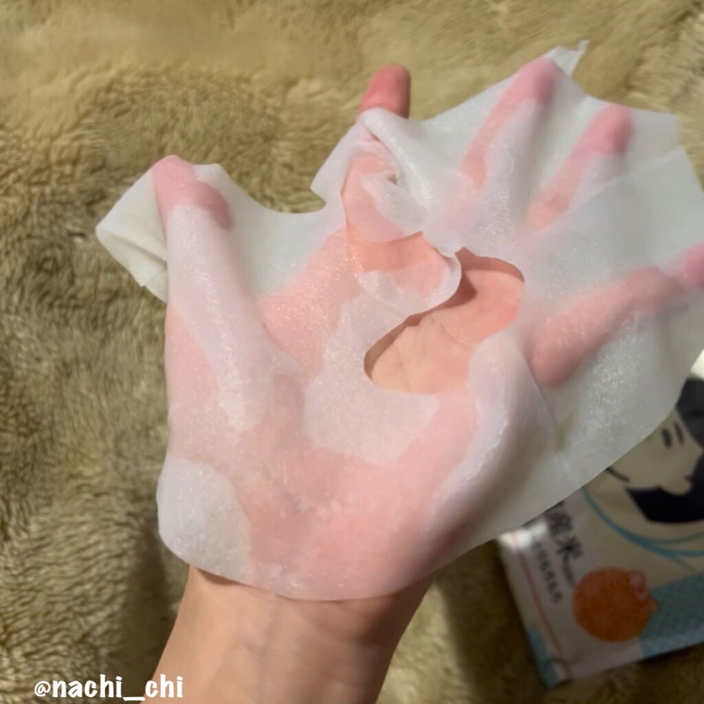 お米のマスク/毛穴撫子/シートマスク・パックを使ったクチコミ(3枚目)