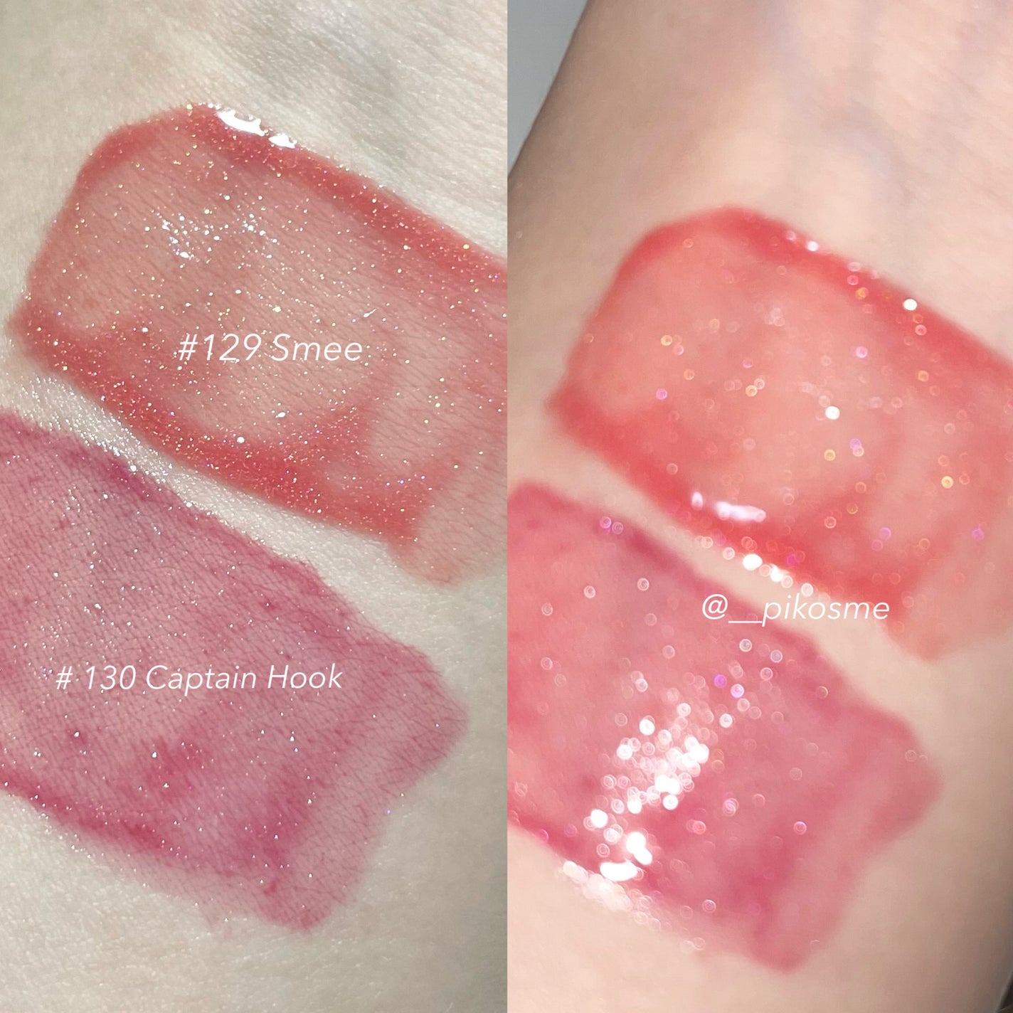 ボリュームパールキッスグロス/Dinto/リップグロスを使ったクチコミ(2枚目)