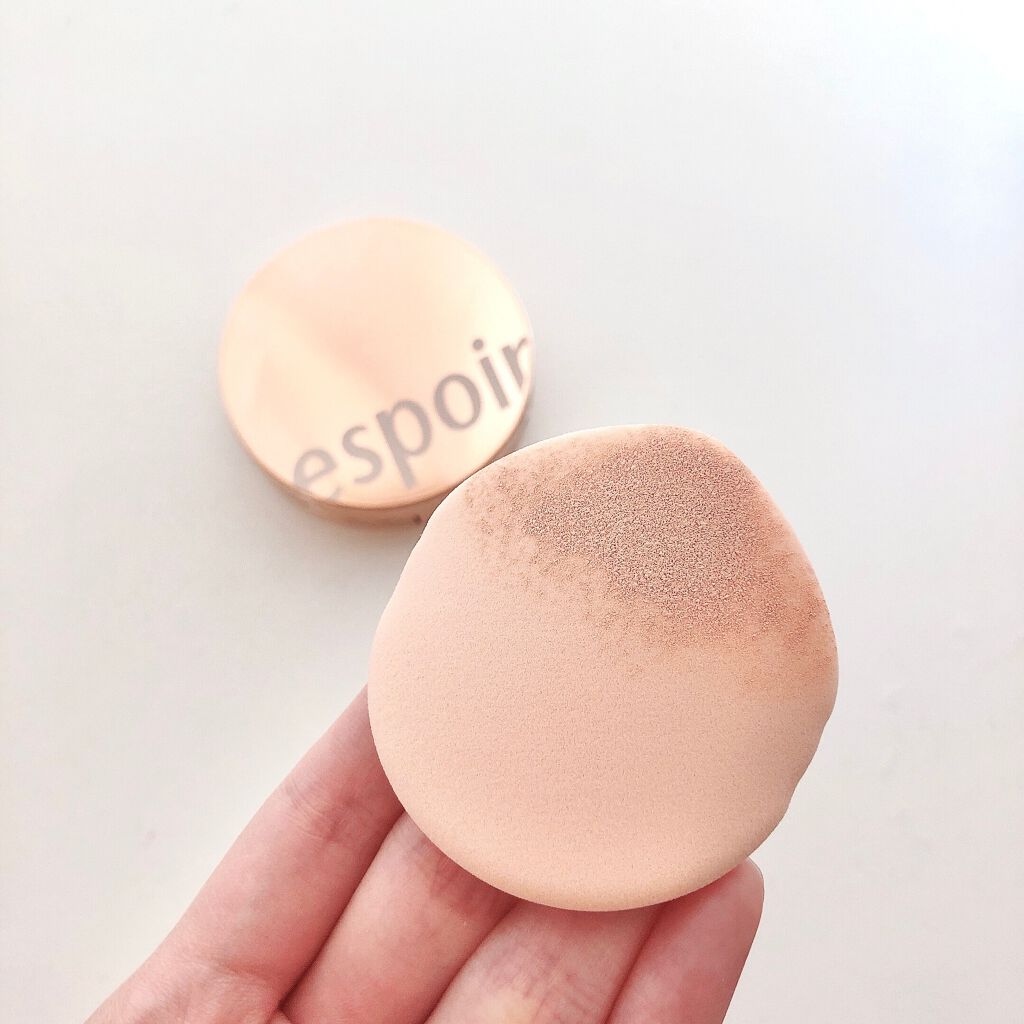 プロテーラービーグロウクッション(オールニュー)/espoir/クッションファンデーションを使ったクチコミ(2枚目)