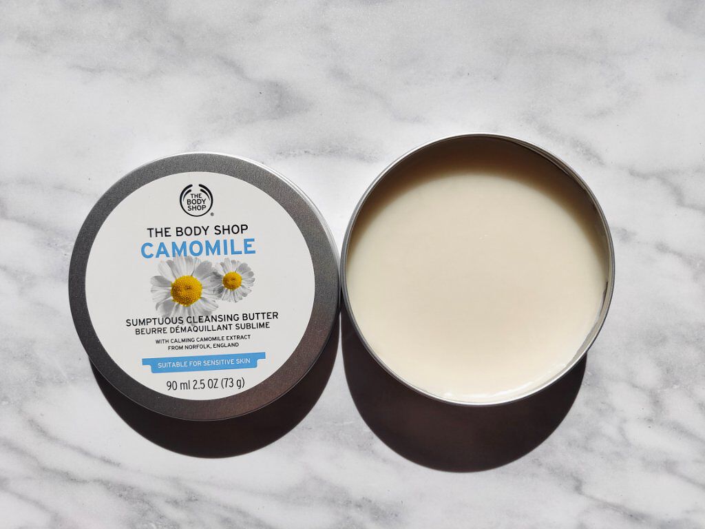カモマイル サンプチュアス クレンジングバター/THE BODY SHOP/クレンジングバームを使ったクチコミ(2枚目)