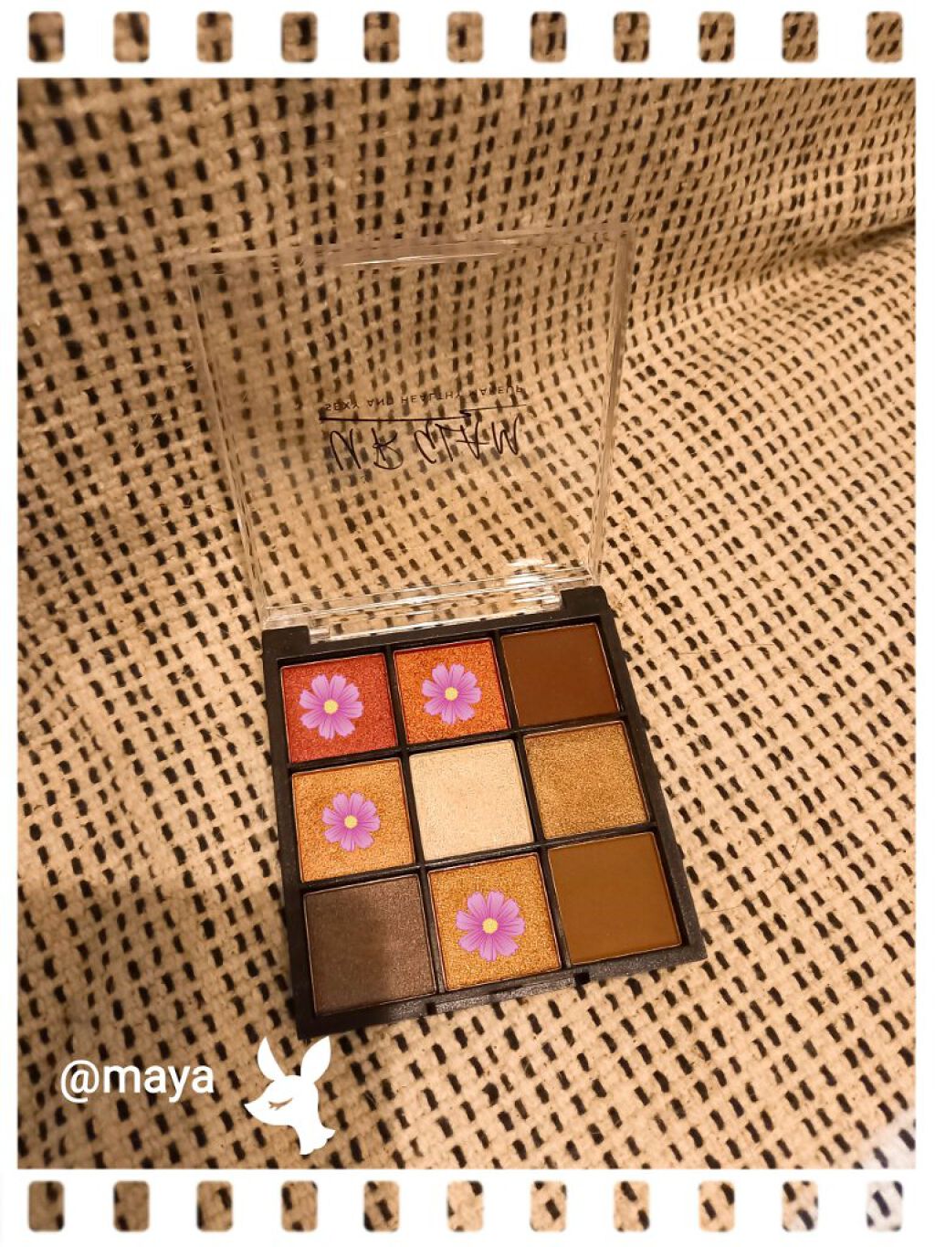 UR GLAM BLOOMING EYE COLOR PALETTE/U R GLAM/アイシャドウパレットを使ったクチコミ(3枚目)