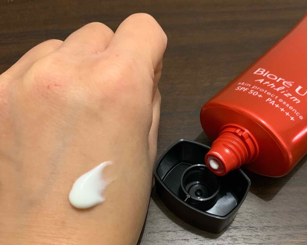 UV アスリズム スキンプロテクトエッセンス/ビオレ/日焼け止めローションを使ったクチコミ(2枚目)