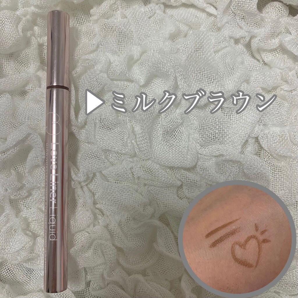 ラブ・ライナー リキッドアイライナーR3/ラブ・ライナー/リキッドアイライナーを使ったクチコミ(5枚目)