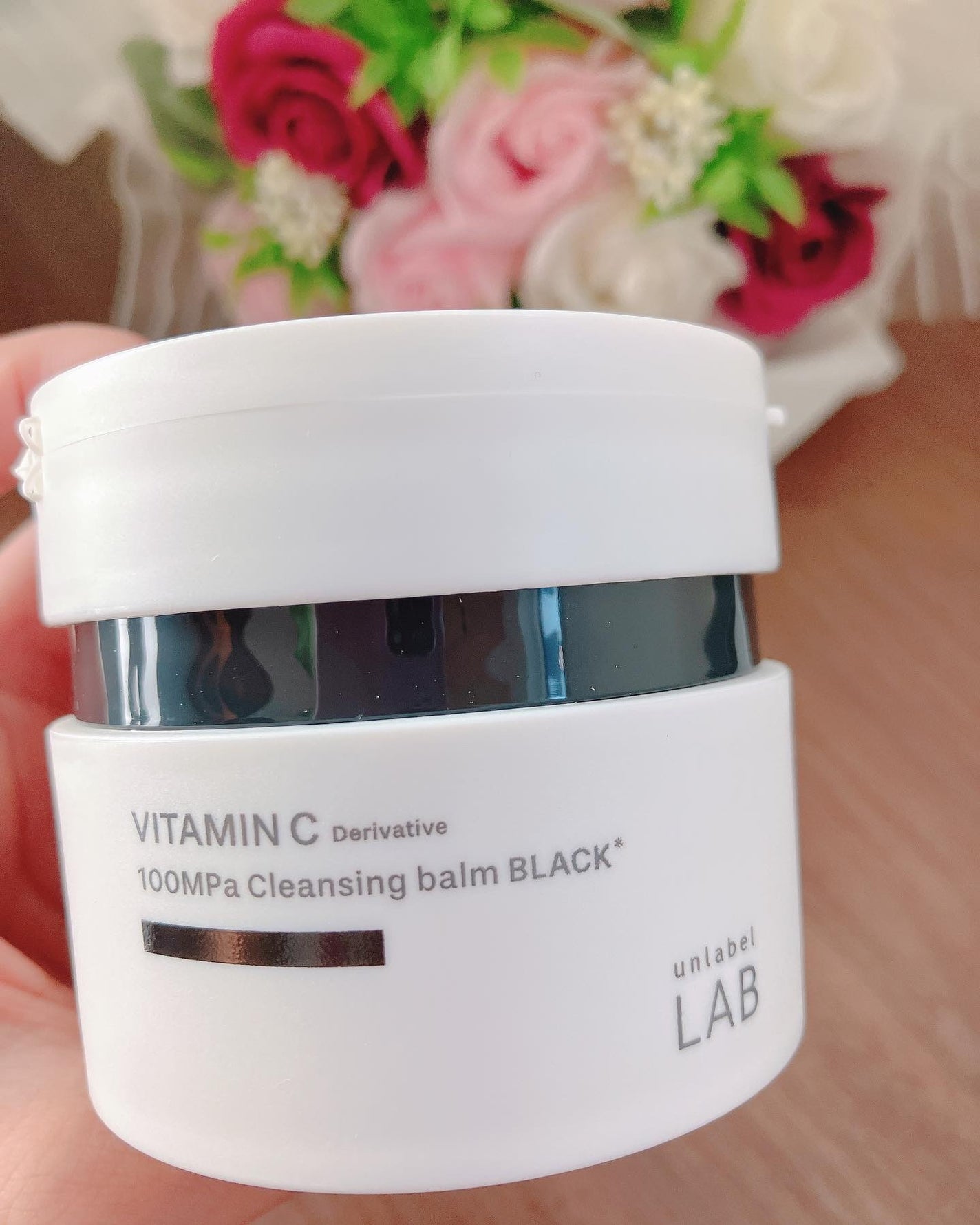 ラボ V クレンジングバーム ブラック/unlabel/クレンジングバームを使ったクチコミ(1枚目)