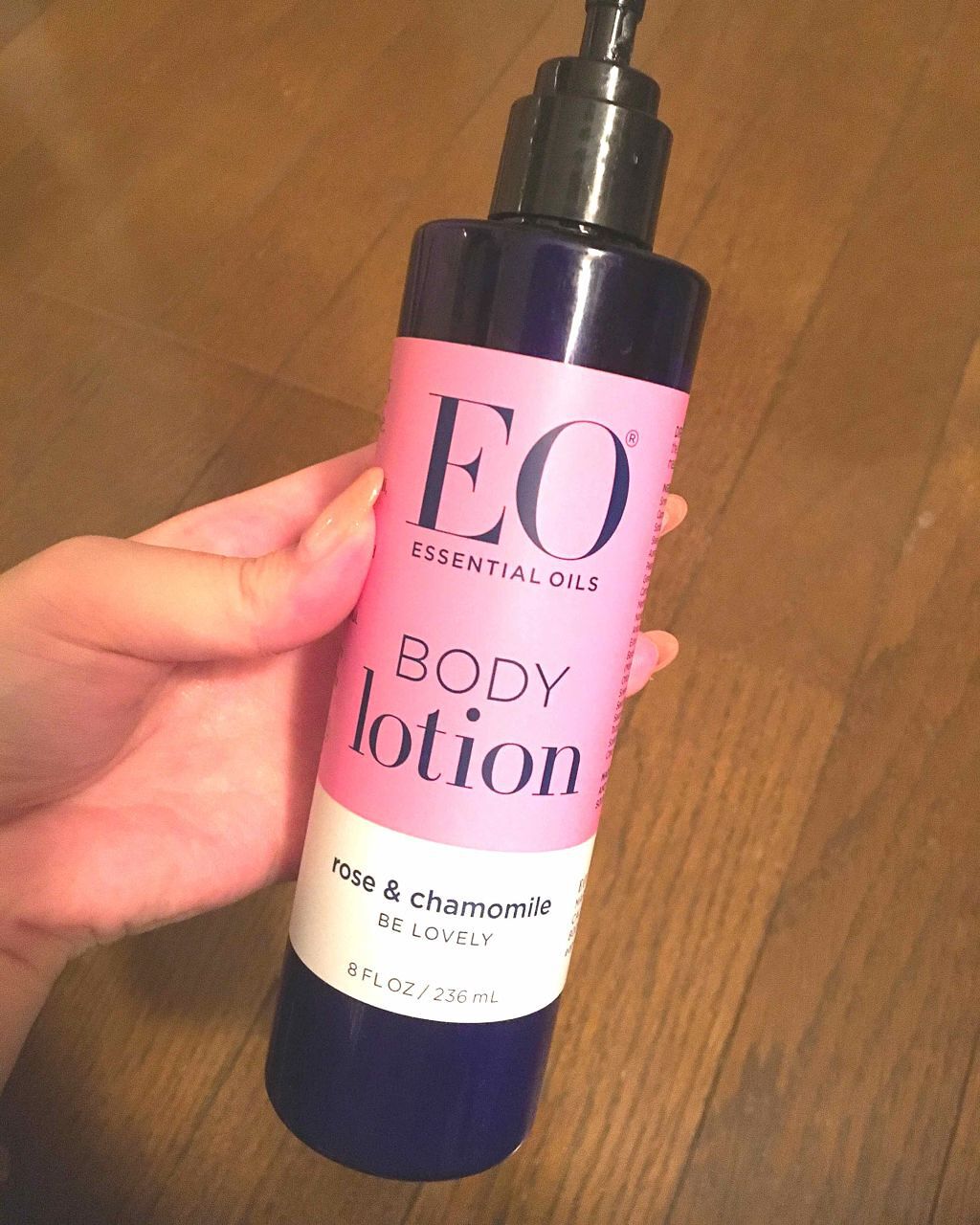 ボディローション ローズ&カモミール/EO(イーオー)/ボディローションを使ったクチコミ(1枚目)
