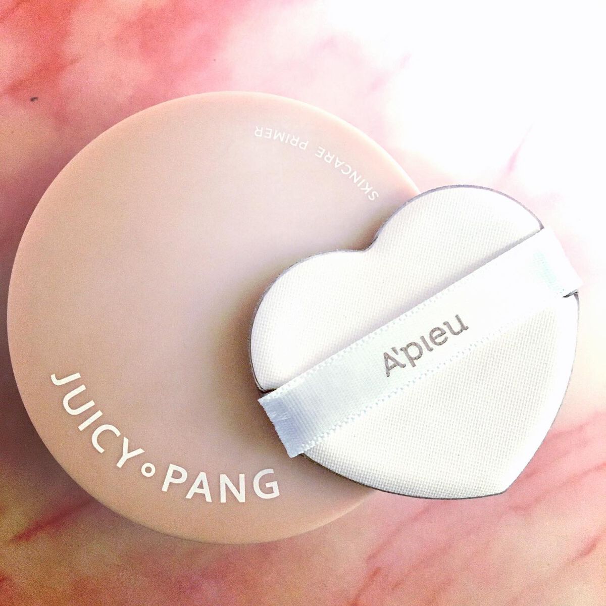 RK on LIPS 「パクトを開けると❤️パフが現れる^^A’pieu(アピュー)【..」(1枚目)