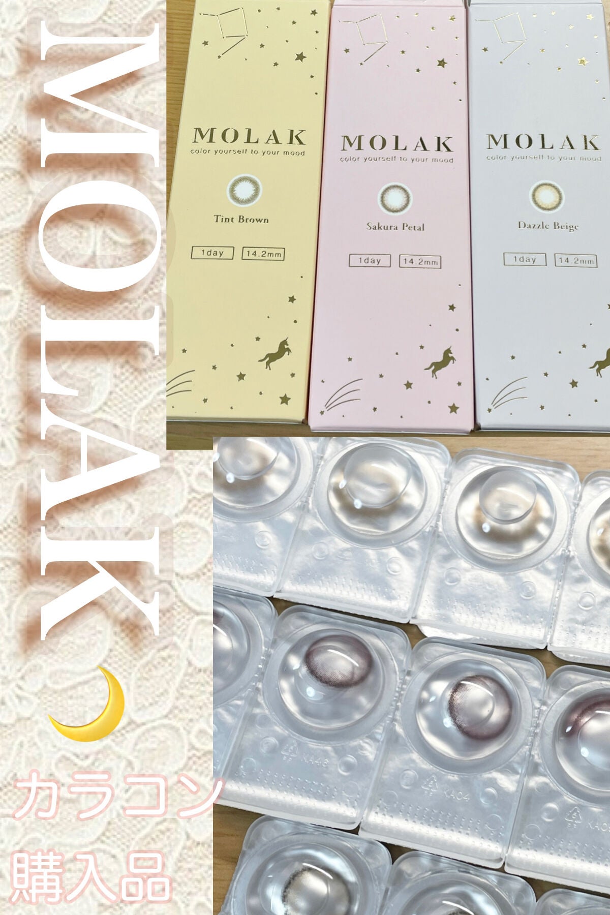 ゆー@フォロバ on LIPS 「MOLAK1daycolor▶サクラペタルティントブラウンダズ..」(1枚目)