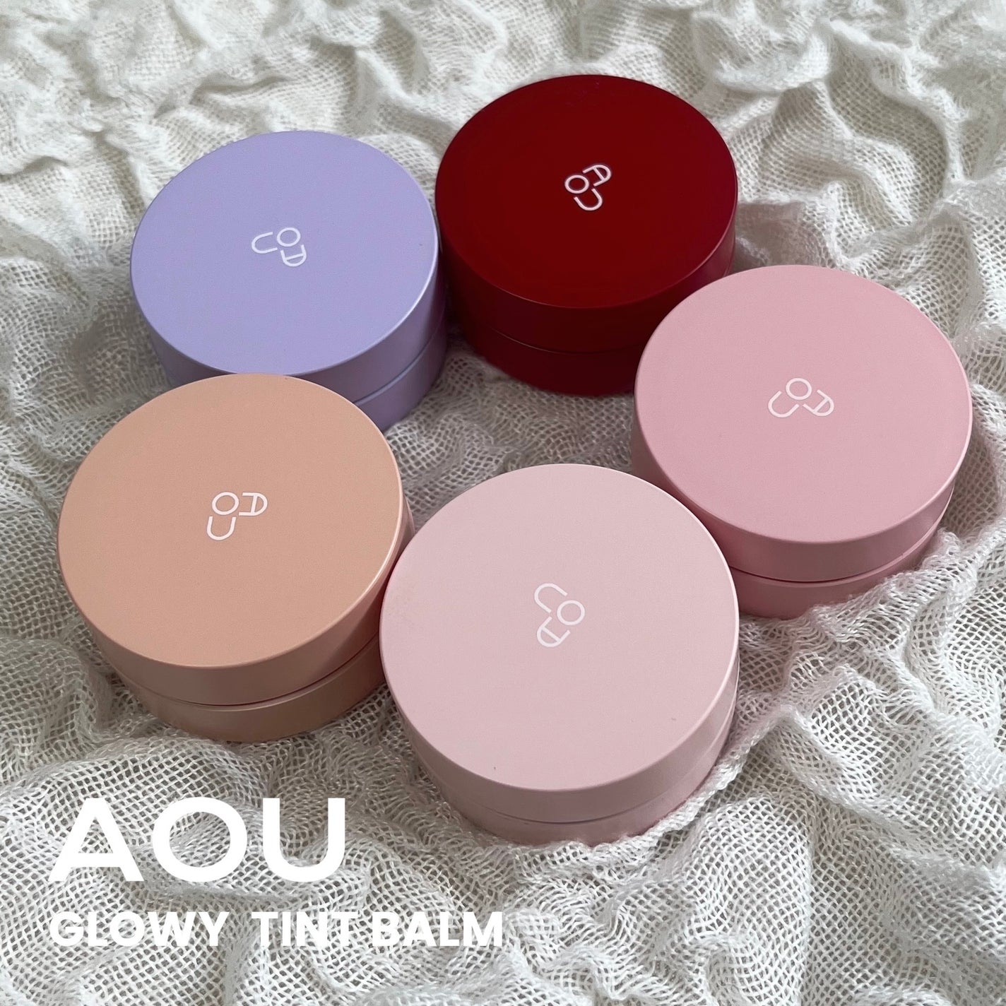GLOWY TINT BALM/AOU/リップグロスを使ったクチコミ(1枚目)