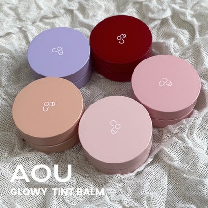 GLOWY TINT BALM/AOU/リップグロスを使ったクチコミ(1枚目)